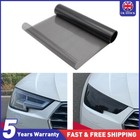 Light Black Smoke Headlight Taillight Fog Light Tint Film Vinyl Wrap 12"x72"