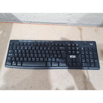 Logitech K270 Y-R0042 Full-Size Tastatur Kabellos Auslaufsicher QWERTY (Standard)