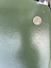 STEELCASE CLASSIC INDUSTRIAL VINTAGE 1960'S PLUSH TANKER GREEN DESK/OFFICE CHAIR — photo 5