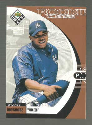 1999 Upper Deck UD Choice - Rookie Class #14 Orlando Hernandez