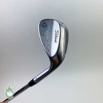 アーティザン ウェッジ 60S 35インチ Vokey VB105シャフト Used Tour Issue Titleist Vokey TVD Spin Milled Wedge 60* S-Flex