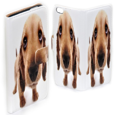 For OPPO Series - Dog Portrait Theme Print Wallet Mobile Phone - Foto 7