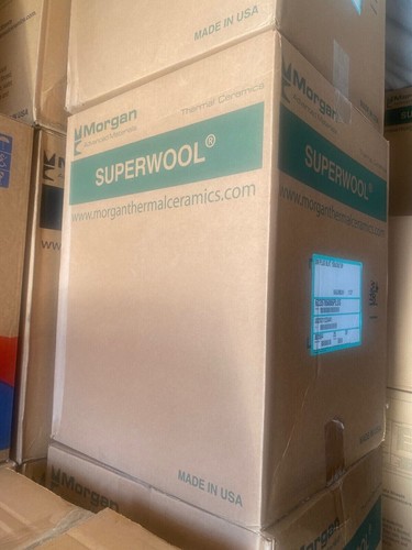 2" SuperWool Plus 6x24" Ceramic Fiber Blanket ALTERNATIVE Thermal Ceramics 2192F - Picture 7 of 10