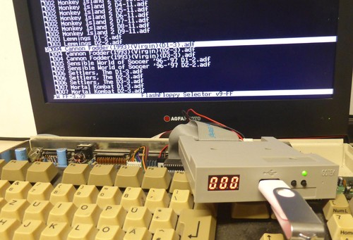Gotek emulador de disquete + memoria USB para Amiga 500 / 600 / 1200 / 2000 - Imagen 6 de 9