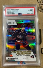 2023-24 O-Pee-Chee Adam Fantilli #583 Marquee Rookie Rainbow /350 PSA 10 