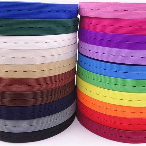 30 Meter Button Hole Elastic Band Ribbon Pregnant Lady Costume Sewing DIY Craft - Picture 4 of 26