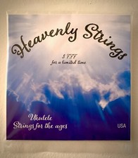 Heavenly Strings Concert Ukulele Medium high. Ukulele Strings