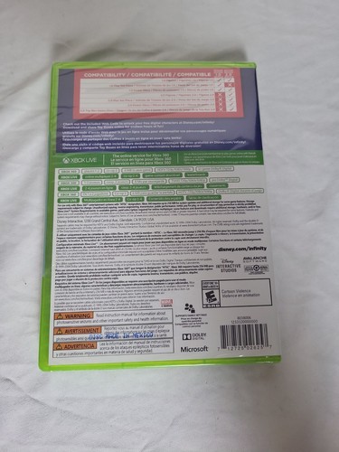 Infinity 2.0 Game Only For Xbox 360 Disney Family/Kids Brand New Factory Sealed - Picture 2 of 2