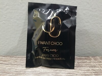 #ad NEW 2022 JIMMY CHOO I WANT CHOO FOREVER WOMENS EAU DE PARFUM 2 ML 0.06 FL OZ $8.79