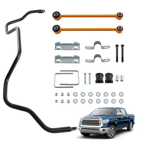 Rear Kits Sway Bar End Links w/Bushings For Toyota Tundra 2007 2008-2021 - Picture 3 of 12