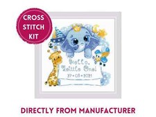 RIOLIS gezähltes Kreuzstich-Set 1935 Hallo, Kleiner! (für Junge), Geburtstags...