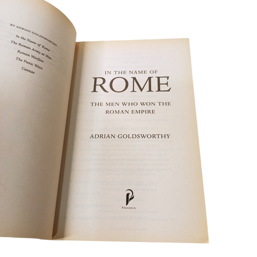 In the Name of Rome Novel Book (2004) Historical by Adrian Goldsworthy Paperback - Picture 12 of 15
