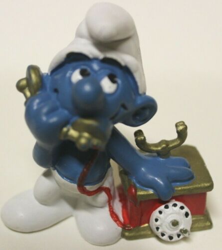 Schleich® Schlumpf 20062 Telephone Puffi Pitufo Schtroumpf Smurf™(Nr.445) - Picture 1 of 1