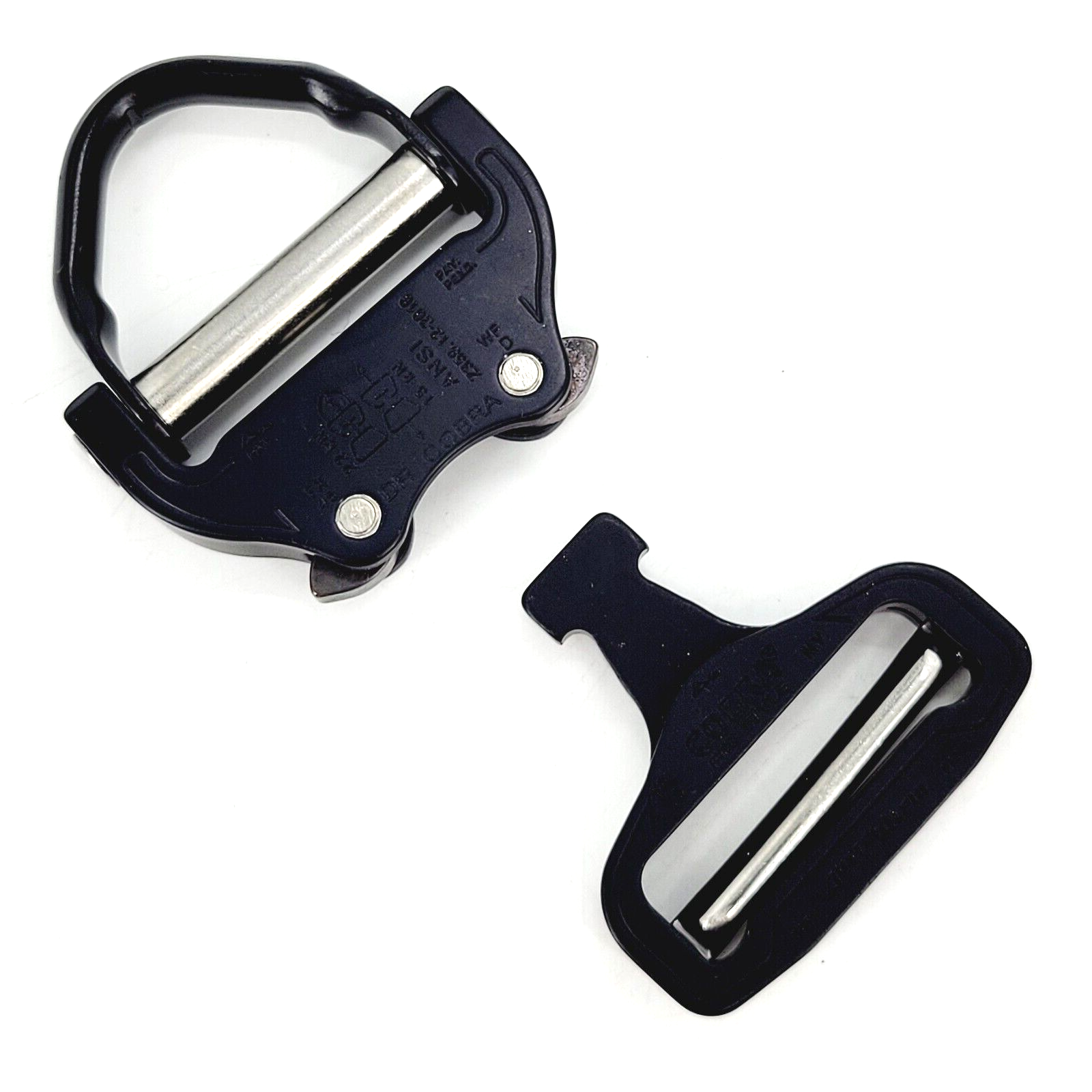 AustriAlpin Cobra Buckle 1.75" Inch / 45mm In Grey Anodized - A&A Tactical - Foto 3