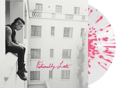 Falling In Reverse - Fashionably Late LIM Clear w Hot Pink Splatter Vinyl LP NEU