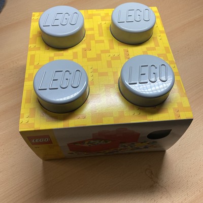 Room Copenhagen LEGO Storage Brick 4 grau, Aufbewahrungsbox