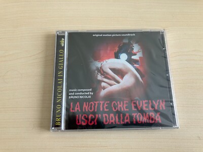 Nicolai _ La Notte Che Evelyn Uscì Dalla Tomba _ CD Album Soundtrack Ltd RARO