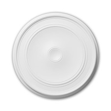  PROFHOME 156044 Rosette aus Polyurethan Stuc...