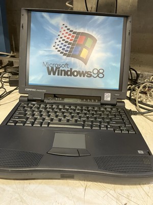 Vintage Compaq Presario 1655 Pentium II Laptop Computer