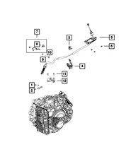Genuine Mopar Transmission Control Cable Bracket 68512082AD