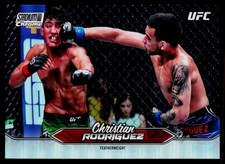 2025 Stadium Club UFC #C-134 Christian Rodriguez Chrome Refractor C17
