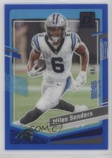 2023 Panini Clearly Donruss Blue 48/99 Miles Sanders #9 2o0