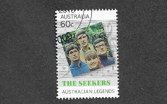 MUSIC THE SEEKERS POP GROUP FOLK AUSTRALIA STAMP 2013 FINE USED/CTO - Image 1 of 1