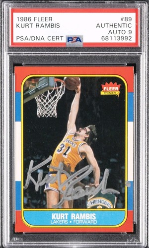 1986 Kurt Rambis #89