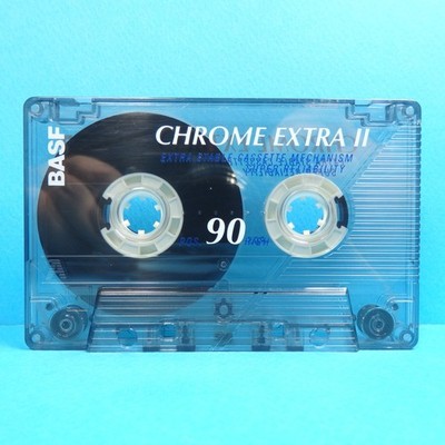   1x BASF Chrome Extra II 90 * IEC II Type 2 * Cassette Kassette кассета * 1993