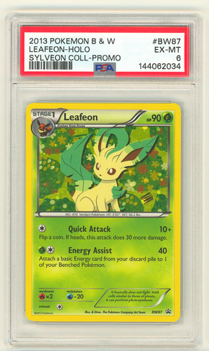 Leafeon graded PSA 6 for sale on eBay