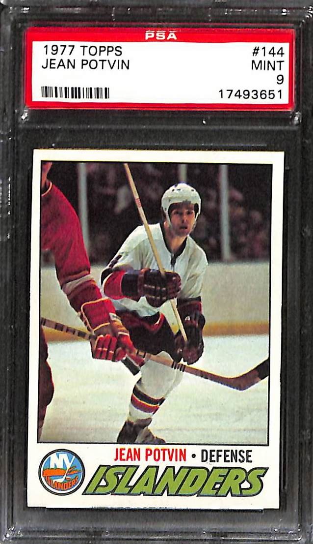 1977 Topps TOPPS #144 Jean Potvin front