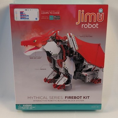 UBTECH Jimu Robot Mythical Series Firebot Kit Interactive Building Blocks