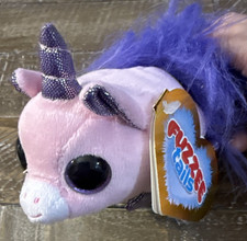 New Fuzzee Tails Abra Unicorn 5  Plushie-Brand New-SHIPS N 24 HOURS