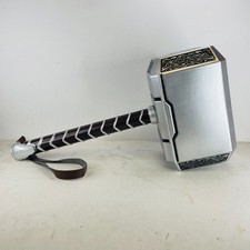Thor Hammer Replica Mjolnir Props 17.5" for Halloween Cosplay Costume Foam Toy