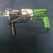 Green Corded carpet tufting machine with Side...