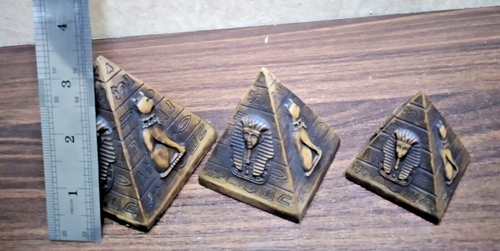 "Handgemachte Gizeh Pyramide 3er Set - Atemberaubende Hieroglyphen... - Bild 5 von 7