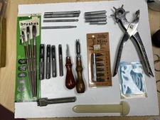 Leather Craft Kit-Tools and Leather supplies, Kits And Belt Buckles…..B76