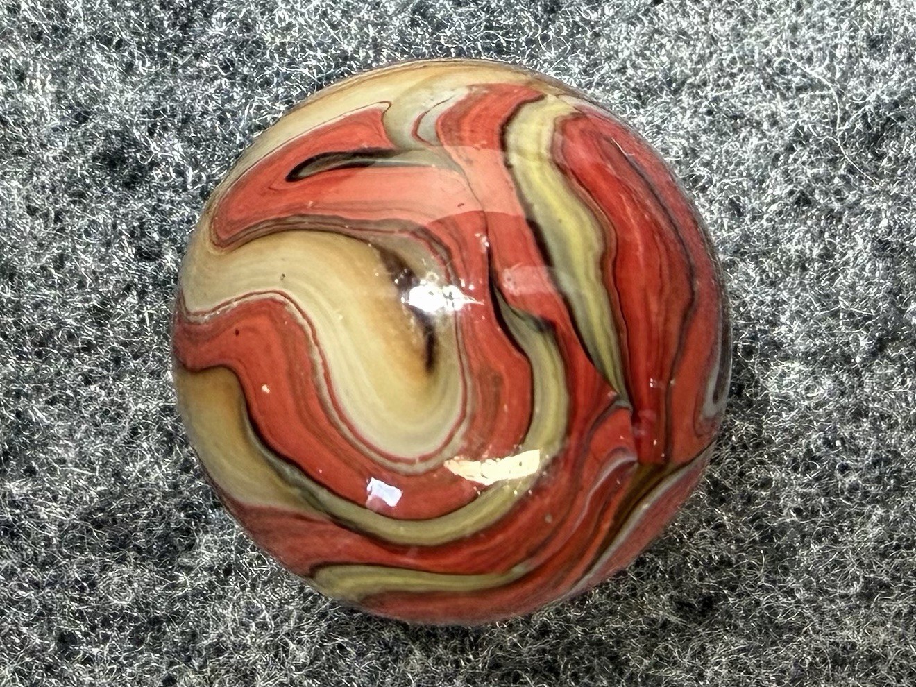 JABO 2010 New Decade Multi Color Oxblood Swirl. .775