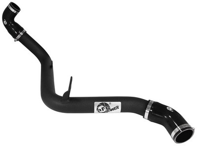 aFe 46-20188-B 3'' Aluminum Hot Charge Pipe Black for 13-18 Ford Focus ST 2.0L