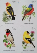 20 First Class "Songbirds" USPS Postage Stamps-Book Of 20 MNH