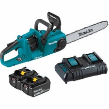 Makita XCU04CM 36V (18V X2) LXT 16in Brushless Cordless Chain Saw Kit