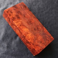 Highly Figured Amboyna Burl Exotic Wood Blank 70  150  30 mm 702
