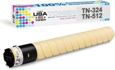 Toner for Konica Minolta TN324, TN512, bizhub C258, c308 YELLOW