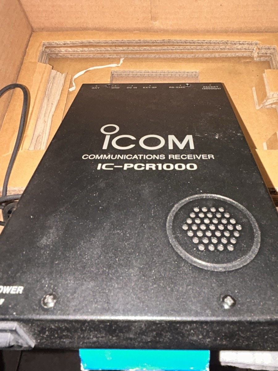 【美品】iCOM アイコム IC-PCR1000 コミュニケーションレシーバー iCOM IC-PCR1000 Wide Band Communications Receiver | eBay
