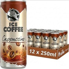 Hell Ice Coffee Cappuccino 250ml Cold Coffee Drink,Pack of 12 FREE P&P