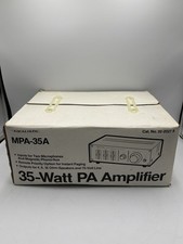 Vintage 1970s Realistic MPA-35A 35W Watt PA Amplifier - BRAND NEW BOXED VGC