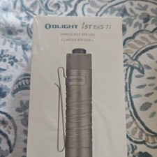 Olight i5T EOS Ti LED Flashlight Titanium Gray 1.5V Battery Limited Edition