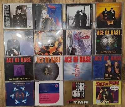 CD-Box 1  (89 CDs)   90er Alben + MCDs + Sampler (Extended- / Maxi-Versionen)