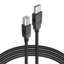 6 Fuß/2 m 2.0 Druckerkabel USB A auf B High ...