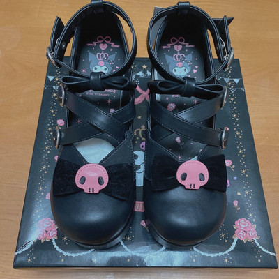 Platform Shoes Kuromi Mary Janes Sanrio Kuromi Platform Pumps Size